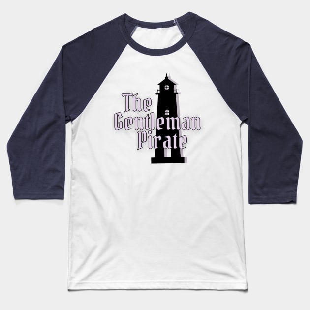 The Gentleman Pirate Baseball T-Shirt by Ellidegg